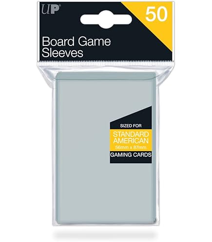 Amazon.com: Ultra Pro UP Lite Standard European Board Game Sleeves 59 mm x  92 mm (100 Sleeves) : Toys & Games