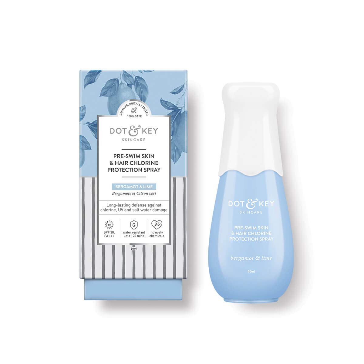 Amazon Com Pre Swim Skin Hair Chlorine Protection Spray Spf 30