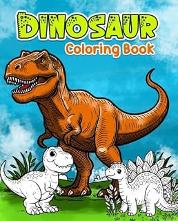 Livro A Hora de Colorir: Dinossauros Espetaculares