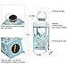 Solar Lantern Outdoor Hummingbird Blue Decor Antique Metal and Glass Construction Mission Solar Garden Lantern Indoor and Outdoor Solar Hanging Lantern Entirely Solar Powered Lantern Low Maintenance