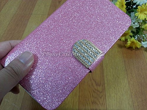 Sony Xperia M2 Dual Sim Casing Diamond Cover Case (Pink) - Free 1 x Clear Screen Protector worth $4.99