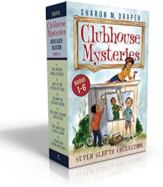 Sharon M. DraperClubhouse Mysteries Super Sleuth Collection: The Buried Bones Mystery; Lost in the Tunnel of Time; Shadows of Caesar's Creek; The Space Mission ... Animal Show; Stars and Sparks on Stage