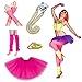 80s Fancy Outfit 1980s Costume Accessoies for Women (Multi F10)