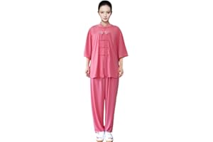 ZooBoo Women's Fashion Chinese Traditional Tai Chi Uniform Kung Fu Clothing