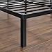 ZINUS 14 Inch Luis Quick Lock Metal Platform Bed Frame with Headboard Mattress Foundation, No Box Spring Needed, Full, Black