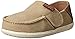 crocs Santa Cruz Loafer PS Loafer (Toddler/Little Kid),Khaki/Stucco,8 M US Toddler