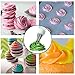 Cake Decorating Supplies Tips Kits Stainless Steel Baking Supplies Icing Tips with Pastry Bags, Disposable Baking Cookie Cake Decorating Bags + Icing Coupler (7 Pieces)