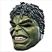 MostaShow Hulk Mask, Latex Full Head Mask, Adult Costume Halloween Cosplay Masquerade Party Prop