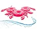 Inflatable Drink Holder for Pool Float Floating Set of 3 - Crab Cup Floaties Perfect for Pool, Hot Tub Accessories and Summer Fun Party For Adults, Kids - Quality Drink Floats