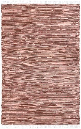 Complex Chenille Flat Weave Rug, 3-Feet by 5-Feet, Copper