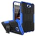 Huawei Y5 II / Y6 II Compact Case,Mama Mouth Shockproof Heavy Duty Combo Hybrid Rugged Dual Layer Grip Cover with Kickstand For Huawei Y5II / Huawei Y5 2 / Huawei Y6II Compact Smartphone,Blue