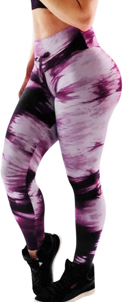 JESFFER Women's Workout Leggings Christmas Fitness Sports Gym Running Yoga Athletic Yoga Pants for Women