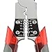 Needle Nose Pliers with Wire Stripper/Crimper/Cutter Function Multitool, Big Heavy Duty Side Cutting Long Nose Plier, 9 inch