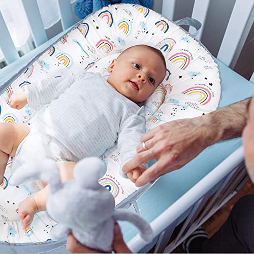 Baby Lounger,Portable Adjustable Lightweight Infant Floor Seat,Ultra