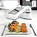 Adjustable Mandoline Slicer - Stainless Steel Vegetable Slicer & Mandoline Cutter - Folding Veggie Slicer Plus Julienne Slicer Dicer - Perfect Vegetable Cutter w/Comfort Grip Hand Protector
