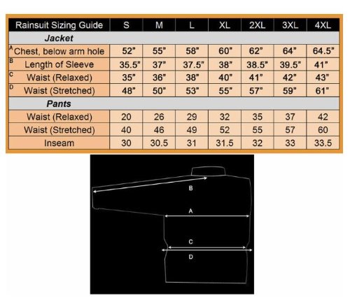 Nelson-Rigg SR-6000 Stormrider Two-Piece Rainsuit - 4X-Large/Hi-Visibility Yellow