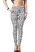 PinkWind Ladies Silm Winter Stretch Pants Ankle Full Length Leggings Printing Tights