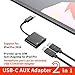 USB C Headphone and Charge Adapter,Wingstek Dual Type-C Digital Audio Earphone Converter,Compatible with Google Pixel 2/2XL/3/3XL,iPad Pro2018,Samsung Galaxy s10/note 10 + Plus,Essential Phone-Blackthumb 3