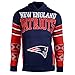 New England Patriots Big Logo Hooded Sweater Large
