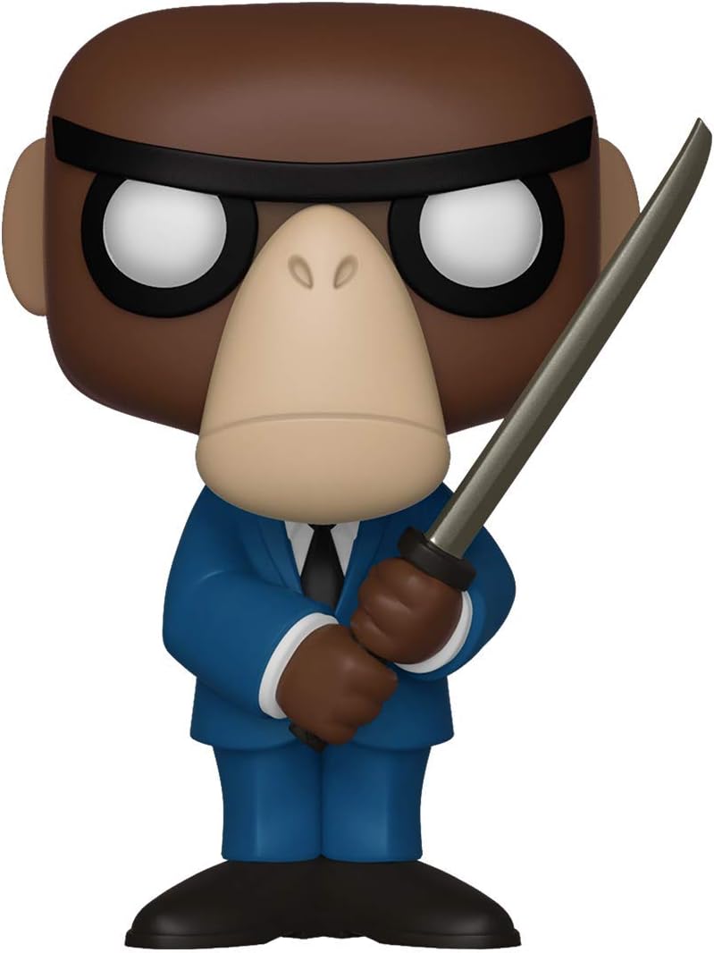 Funko Fantastik Plastik - Monkey Assassin Pop Limited Edition Vinyl Figurine #19, Black