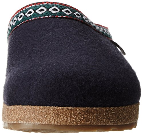 Haflinger Grizzly Franzl Kinder (Little Clog, Navy, 35 (US 4 Big Kid) M
