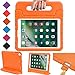 BMOUO Kids Case for iPad 9.7 Inch 2018/2017,iPad Air 2 - with Screen Protector, Shockproof Handle Stand Case for iPad 9.7 Inch 2017/2018 (iPad 5th and 6th Generation) - Orange