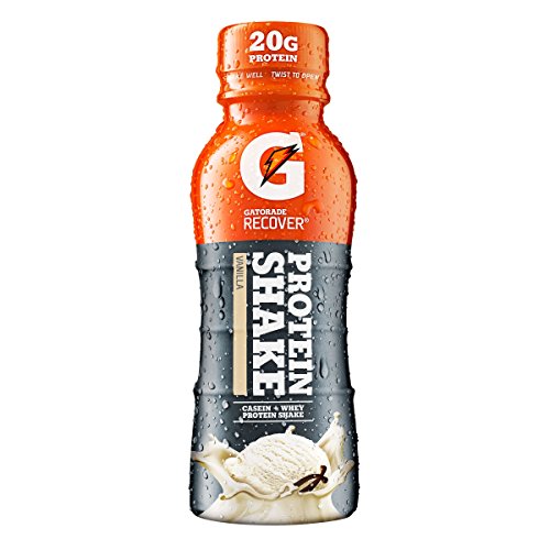 GATORADE RECOVER PROTEIN SHAKE, VANILLA, 11.1 OZ BOTTLE