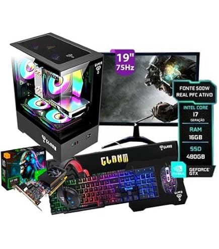Pc Gamer Cpu Intel Core I7 7700 / SSD 500GB M.2 NVMe / 16GB