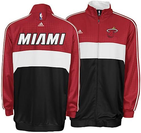 Amazon.com : Miami Heat On-Court Warm-Up Jacket : Track Jackets : Clothing