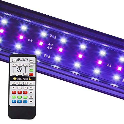 VivaGrow DN DayNight RGB 24/7 Customize Automation Full Spectrum LED Aquarium Fish Tank Light Extendable Remote (48" - 52") - Thumbnail 5