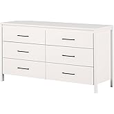 South Shore Gravity Dresser Pure White, Contemporary