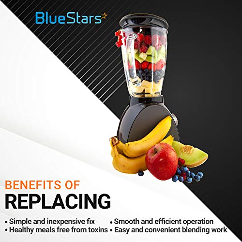 Ultra Durable Blender Tamper Tool Replacement part by Blue Stars Exact Fit for Vitamix