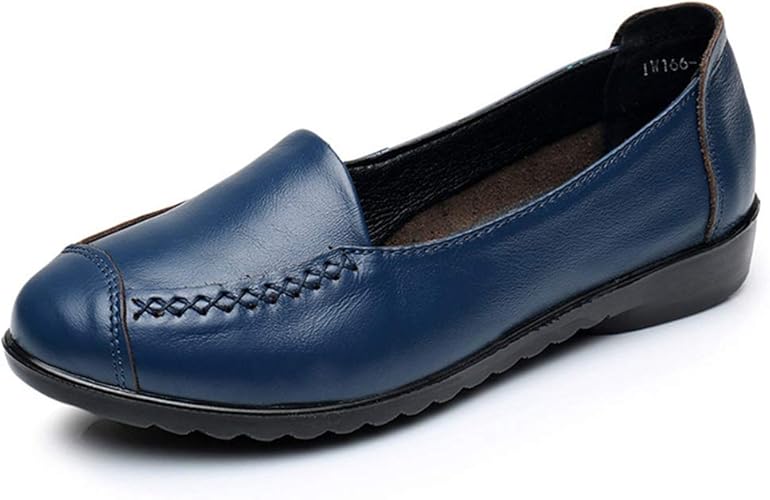 Amazon 店舗 パンプス レディース 婦人靴 美脚 ローヒール ウェッジシューズ モカシン 軽量 歩きやすい 疲れない カジュアル 通勤 無地 安定感 柔らか 滑り止め 牛革 四季 ３色展開 新作店舗 パンプス