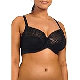 Chantelle womens Day to Night Unlined Full Coverage Bra, Black, 34D US