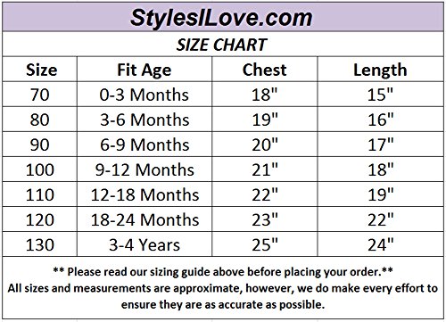 StylesILove Lovely Infant Toddler Baby Girl Floral Print Sleeveless Romper (110/12-18 Months)