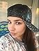Maticr Unisex Bling Mermaid Scales Sequin Trucker Hats Adjustable Mesh Caps Baseball Party Hat (Black)