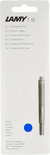 Lamy T10 Ink Cartridges Blue Erasable Pack of 10 for Lamy Fountain Pens view 4