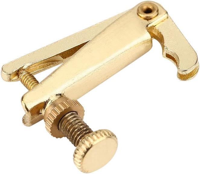 Violin String Adjusters, 4Pcs Durable Alloy Fine Tuners String Adjusters Replacement Parts for 3/4 4/4 Violin(Gold) - Image 4