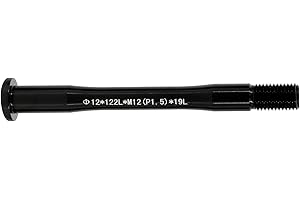 rningo M12 Thread Pitch 1.5mm * 12mm Bike Hubs Thru Axle Skewer Adapter Fit for MTB/Road Bike 12mm *122/125/127/158/160/162/166/168/172/175/177/180mm