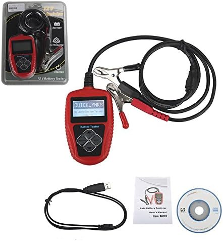 BA101 Automotive 12V Vehicle Battery Tester 100 ~ 2000 CCA Electronic Battery and System Tester