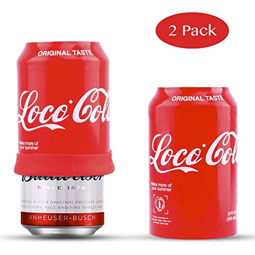 Beer Can Covers, Silicone Sleeve Hide a Beer - Hide Your Beverage Can Suitable 12FL OZ 355ML