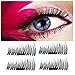 Meinair False Magnetic Eyelashes 3D Reusable No False Eyelashes Glue Convenient Soft Hair Fake Eyelashes Natural Look