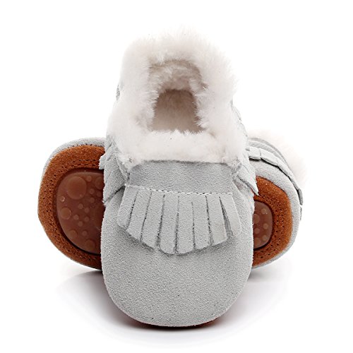 white hard sole baby shoes