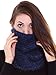 Simplicity Women's Winter Knit Fuzzy Neck Warmer / Infinity Scarf