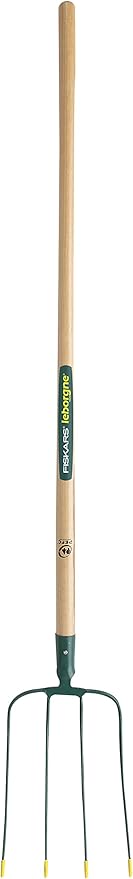 Leborgne Fourche A Fumier 4 Dents Largeur 22 Cm Manche Bois 130 Cm Acier Forge Et Trempe Amazon Fr Bricolage
