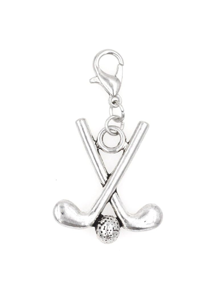 It's All About...You Golf Clubs Golf Ball Clip on Charm Perfect for Necklaces and Bracelets 101Ae It's All About...You Golf Clubs Golf Ball Clip on Charm Perfect for Necklaces and Bracelets 101Ae