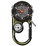 Dakota Watch Company II Analog & Digital Clip Watch