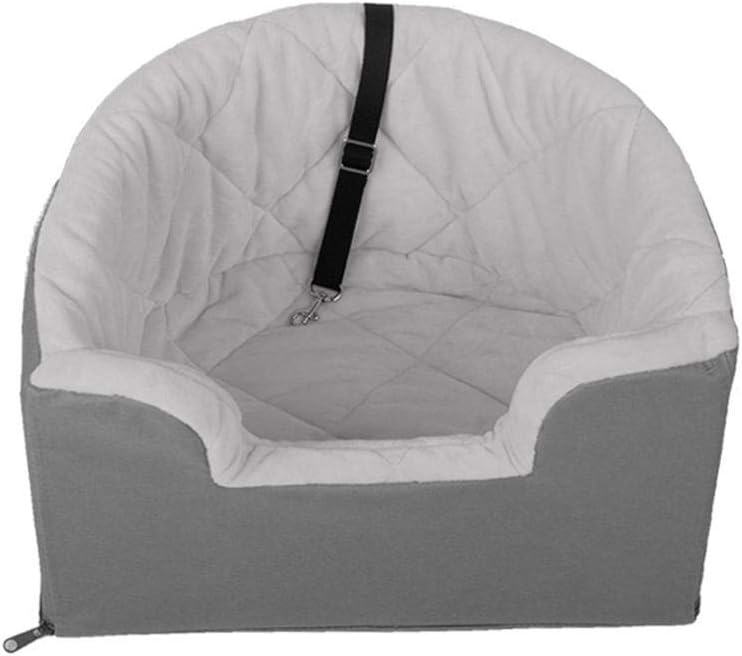 knowledgi Dog Car Seat Bed Car Booster for Dogs Pets Travel Basket Deluxe Portable Dog Cat Car Carrier Storage Bag Car Bed Safety Booster Seat Protector 403720cm