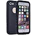 iPhone 7 Waterproof Case, 6.6ft Underwater IP68 Certified Ultra Clear Slim Dustproof Snowproof Shockproof Case Full Body Protective Cover for Apple iPhone 7 (4.7 inch) (Black)