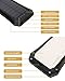 Solar Charger with Strong LED Flashlight, 10000mAh Solar Phone Charger with Dual USB Port, Outdoor Portable Solar Power Bank Built-in Strong 52LED Flashlight for Camping, Travelling & other Activities